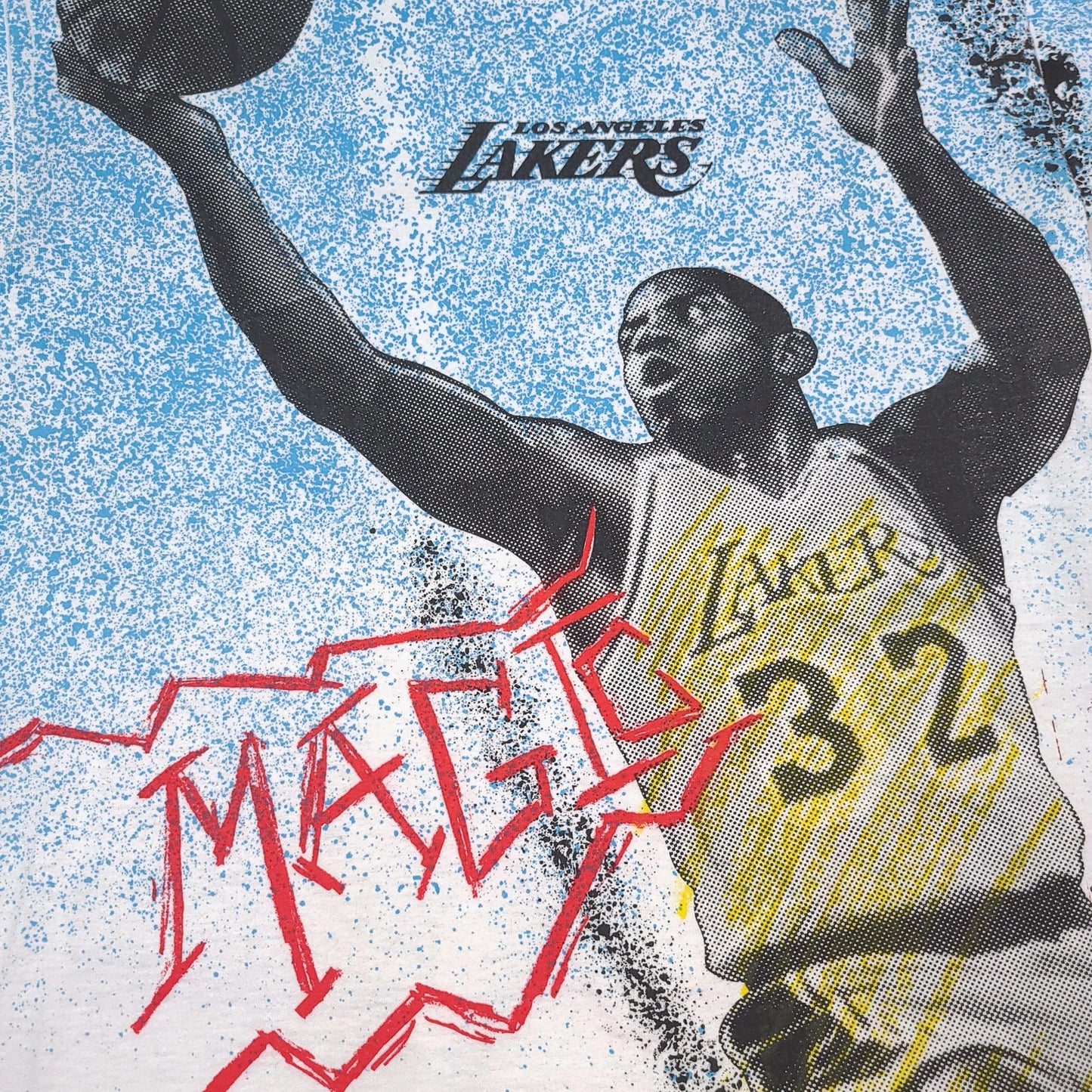 Magic Johnson T'S Lakers All Over Print T-Shirt