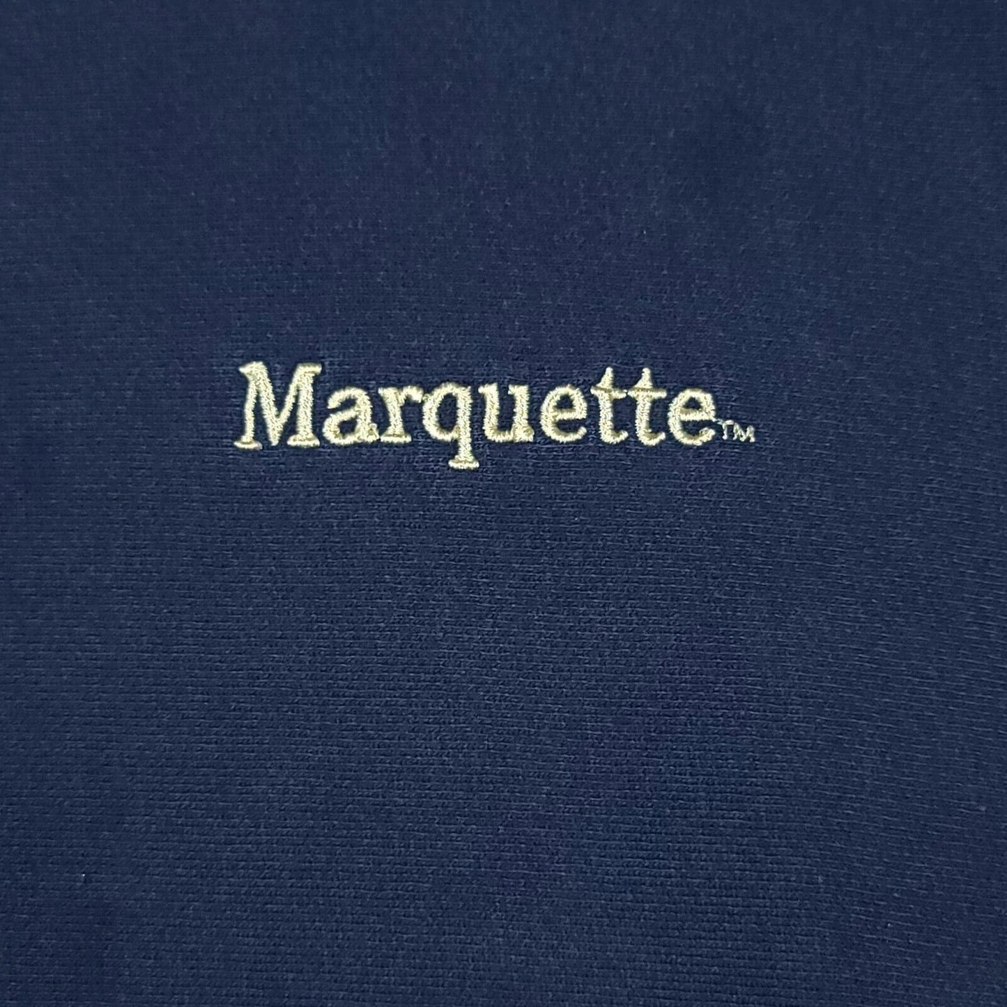 Vintage Marquette University Navy Blue Champion Reverse Weave Sweatshirt