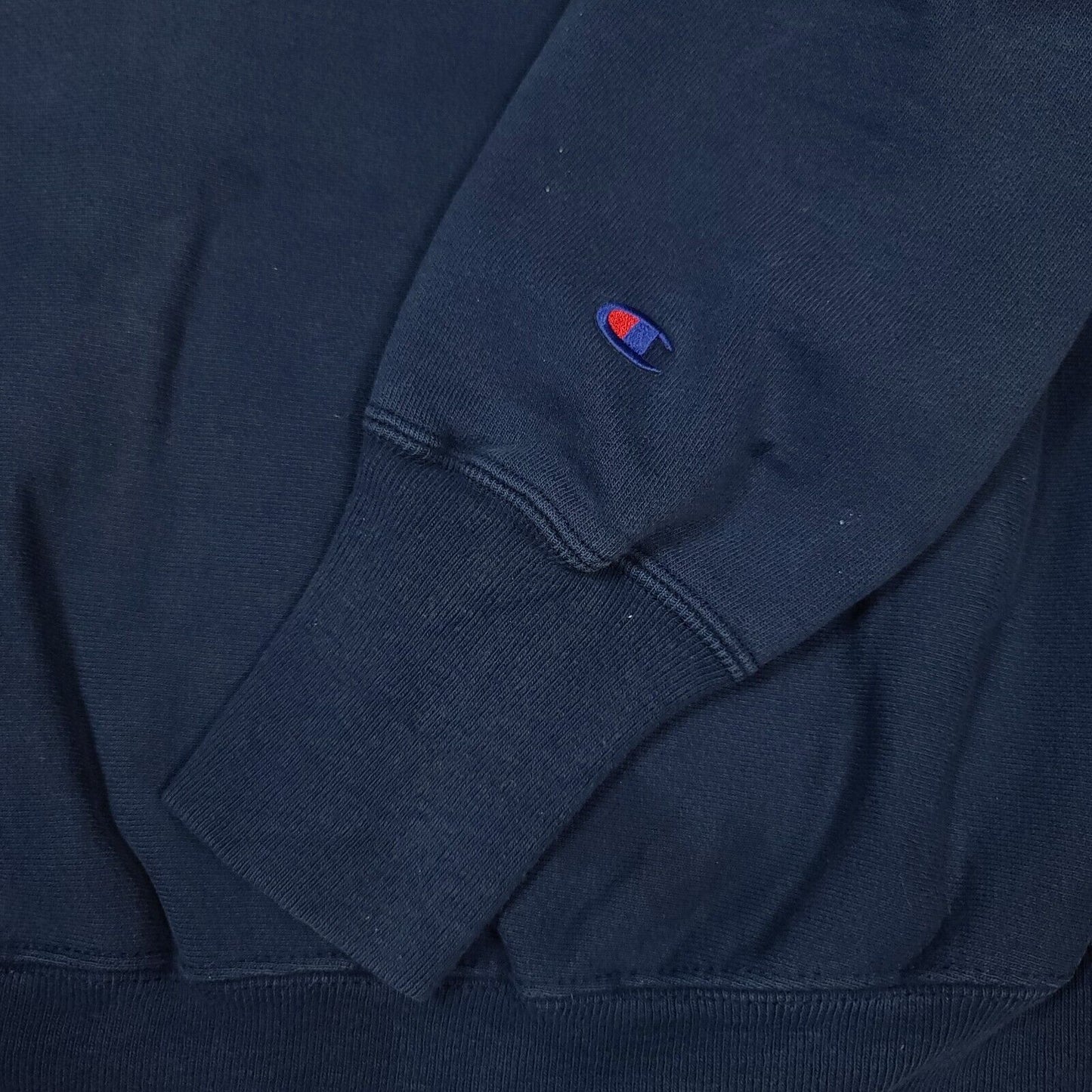 Vintage Marquette University Navy Blue Champion Reverse Weave Sweatshirt