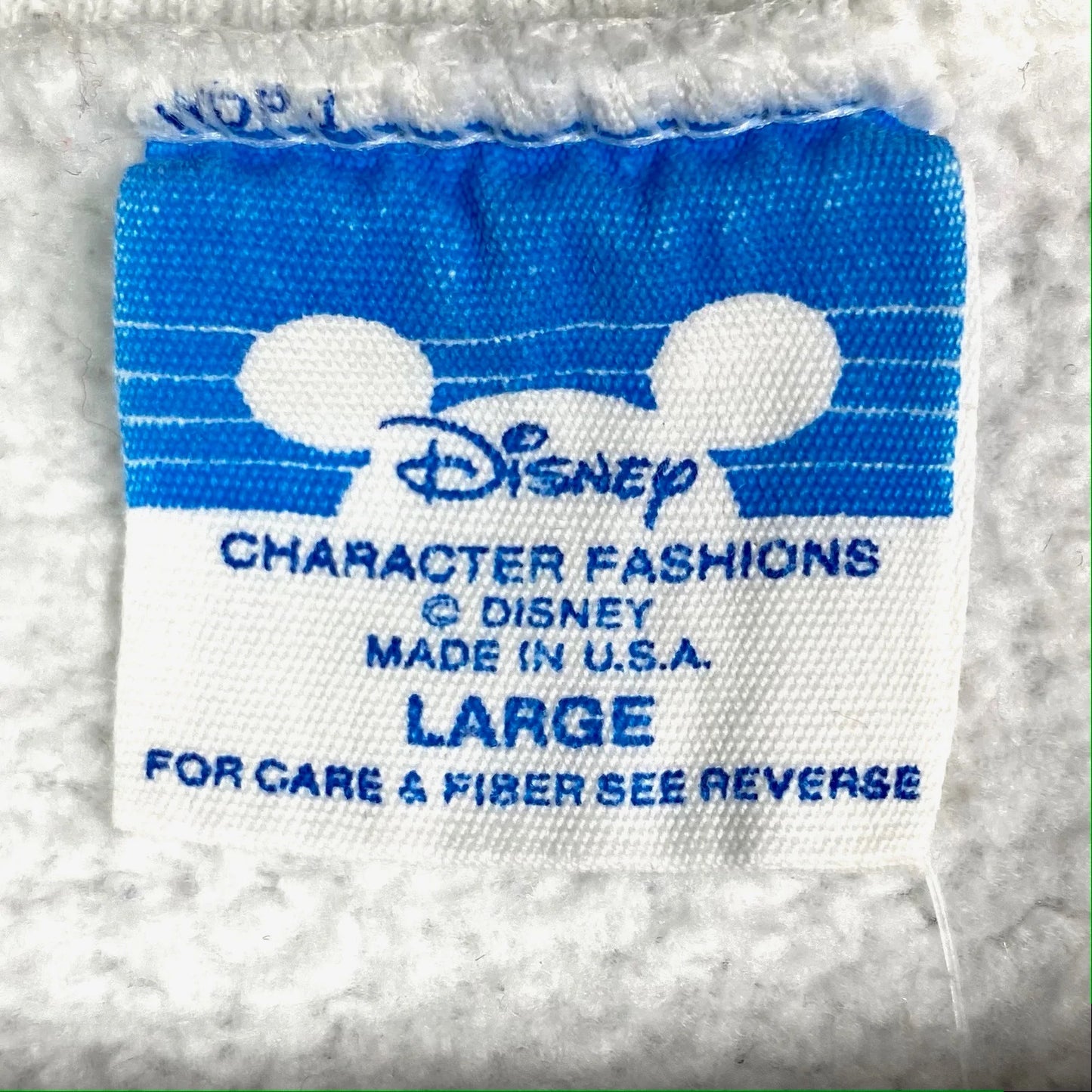 Disney Minnie Mouse White Crewneck Sweatshirt