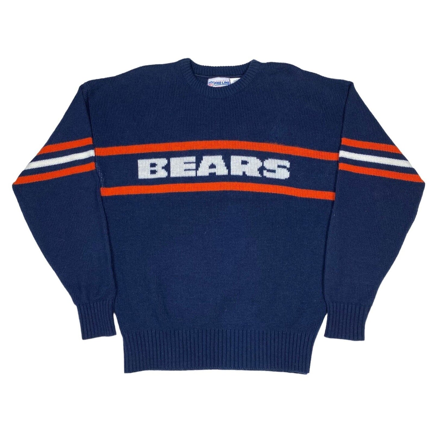 Chicago Bears Cliff Engle Knit Navy Knit Sweater