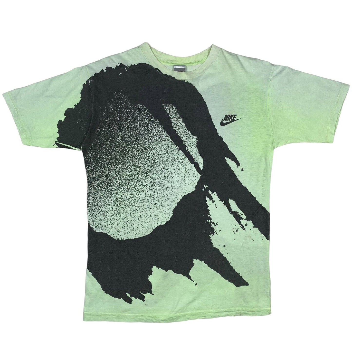 Nike Challenge Court Yellow Green Athletic T-Shirt