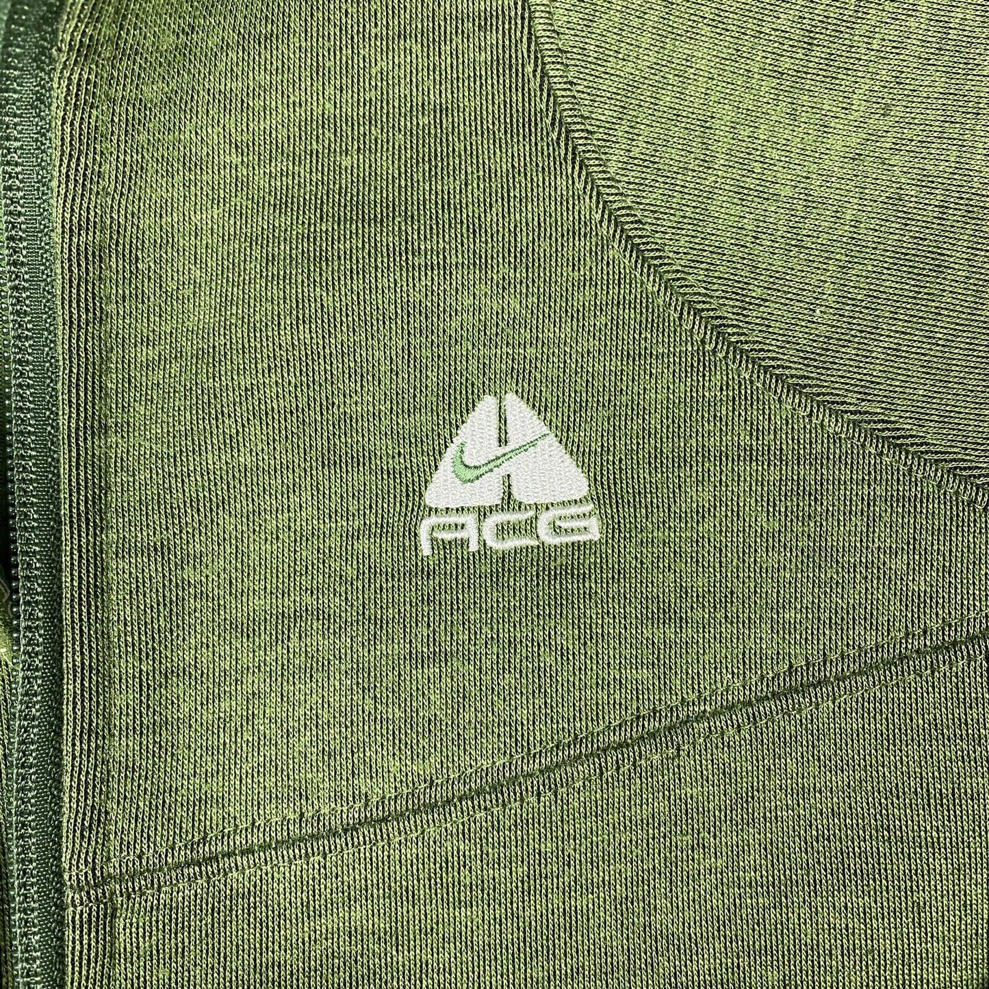 Nike Acg All Conditions Gear Green Zip Up Jacket
