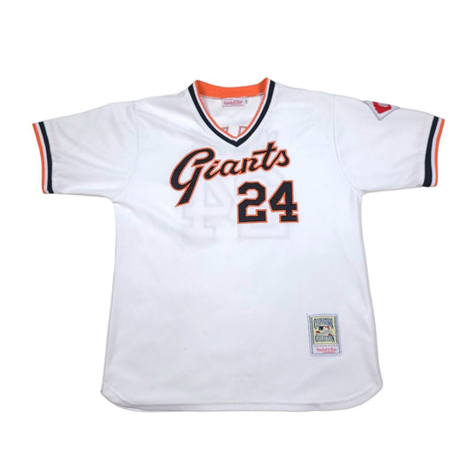 Willie Mayes #24 Giants Mitchell & Ness Cooperstown Authentic Jersey