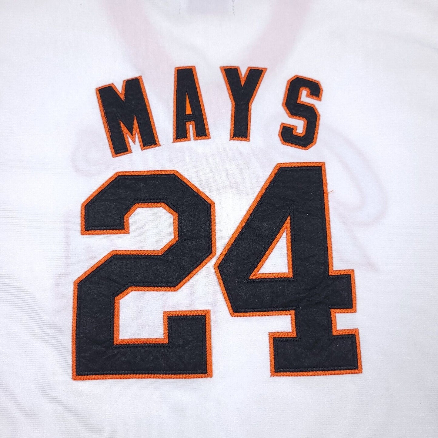 Willie Mayes #24 Giants Mitchell & Ness Cooperstown Authentic Jersey