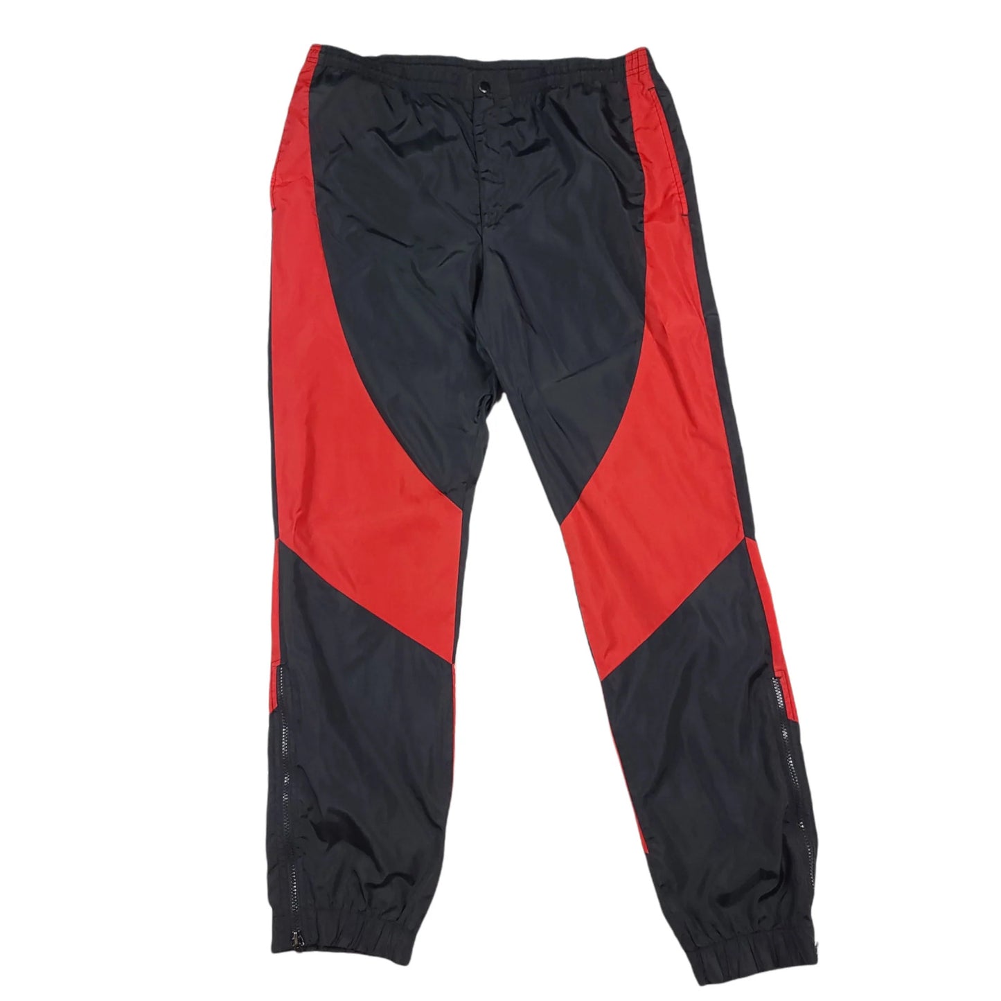 1985 Nike Air Jordan Wings Black & Red Windbreaker Muscle Pants