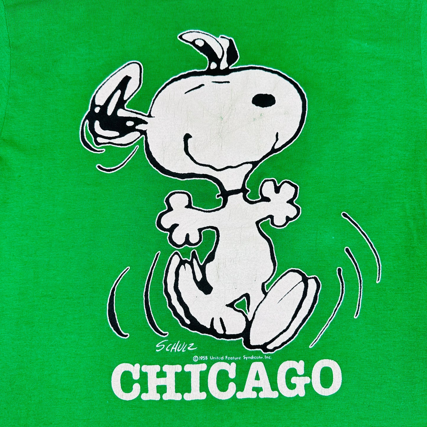 Snoopy Chicago Green Tee