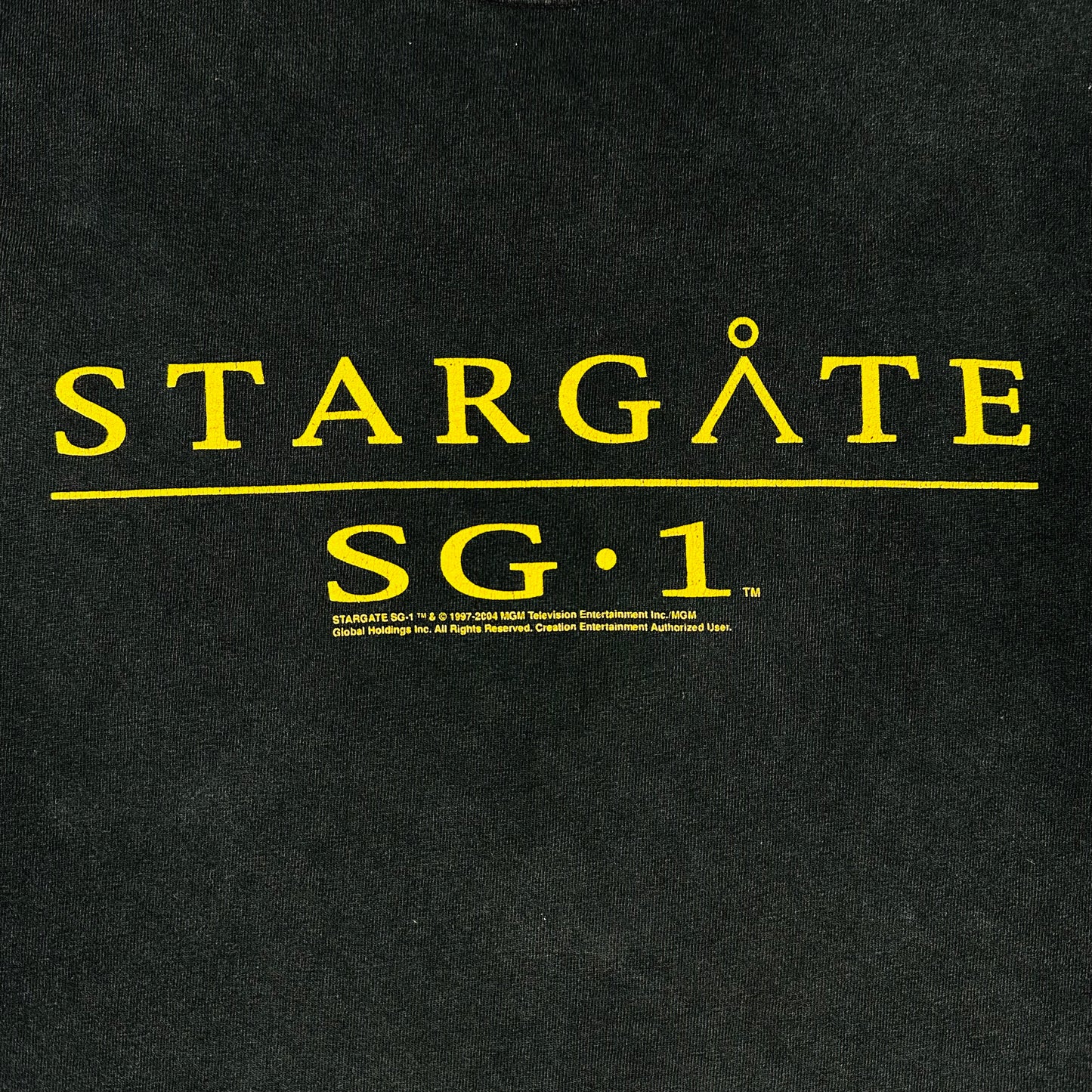 Stargate Sg-1 Black Tee