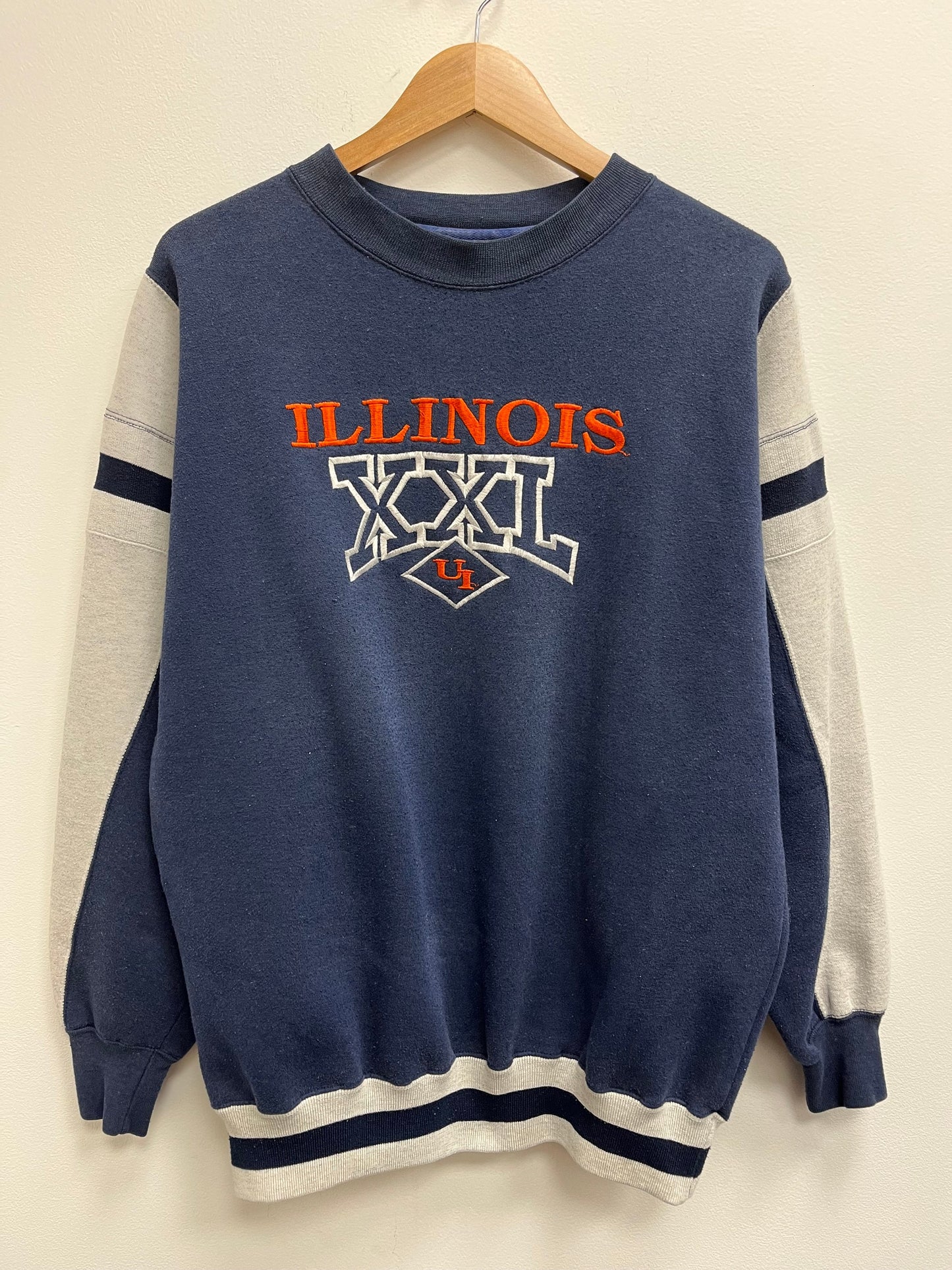 Vintage 1990’s University of Illinois XXL Crewneck Sz L