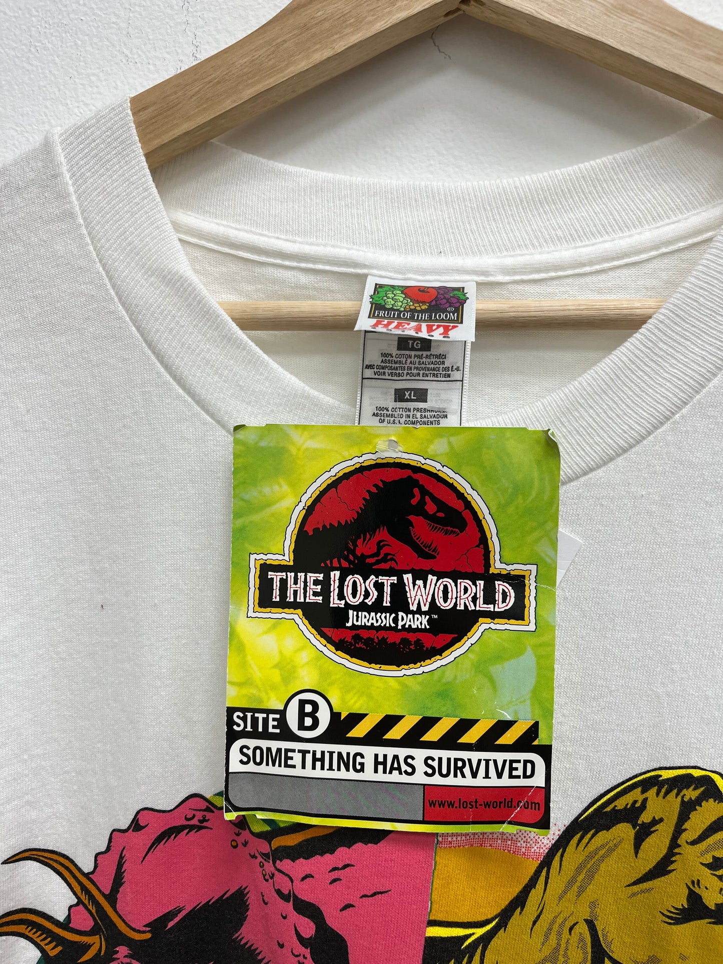 NWT Vintage 1990’s Jurassic Park The Lost World Tee
